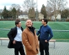 Angelo, Werner und Mokka vor dem Spiel.jpg