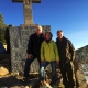 Titicacasee - Copacabana - Uli, Anne und Matthias auf dem Calvario.jpg