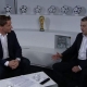 Zu Gast in der ersten Sendung: DFB-Präsident Wolfgang Niersbach (rechts). [Foto: FUSSBALL.DE]