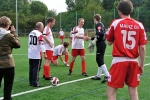 Foto der beiden Mannschaften zum Gedenkspiel für Jens