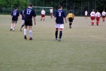 Blick über das Spielfeld während des Kicks