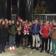 Die gesamte Truppe vor dem Stadion