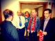 Christian H, Kalli, Dirk H und Mustapha im SWR-Foyer.JPG