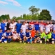 Foto beider Mannschaften vor dem Spiel