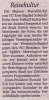 Pressenotiz in der AZ Mainz