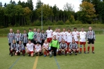 Mannschaftsfoto Neuhof und FC Ente Bagdad
