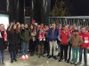 Die gesamte Truppe vor dem Stadion