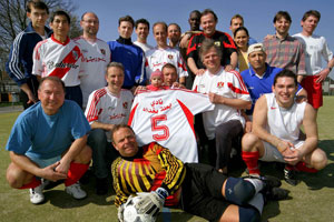 Mannschaftsfoto FC Ente Bagdad
